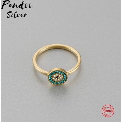 Fashion Charm Pure 925 Silver Original 1:1 Copy, Personality Mysterious Element Lucky Guard Ring Ring Female Luxury Jewelry Gift