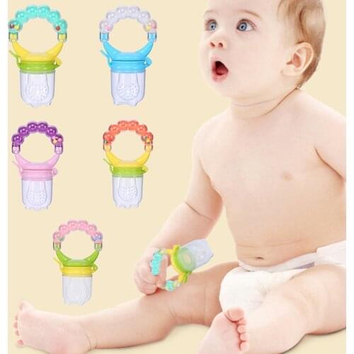 Fresh Food Nibbler Feeder Kids Fruit Nipples Feeding Safe Infant Baby Supplies Nipple Soother Bottles For Baby Boy Girl