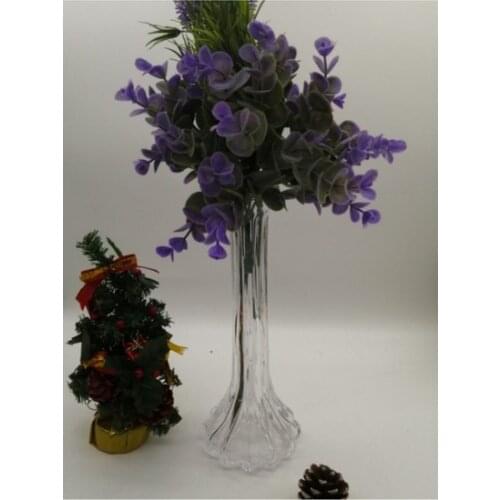 Modern Armin White Carnation Twist Knot Drop Glass vase vase jarrón ваза vaso مزهرية