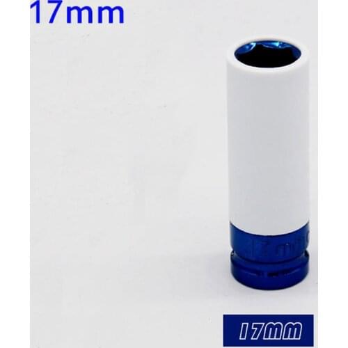 1/2"Sleeve Wall Deep Impact Nut Socket Alloy Wheel 17mm Deep Impact Nut Socket Set