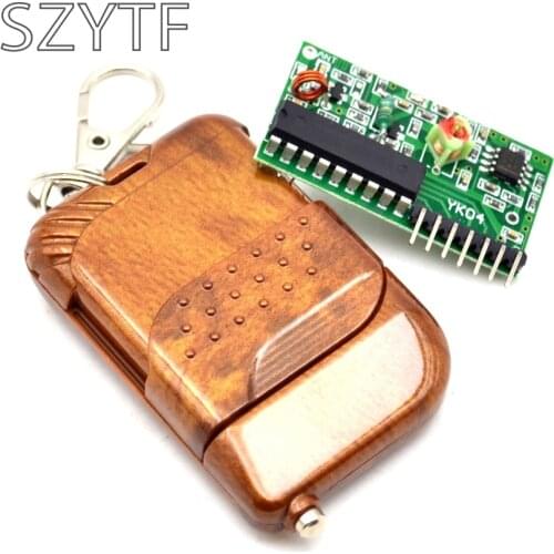 1set IC 2262/2272 4 CH 315Mhz Key Wireless Remote Control Kits Receiver module