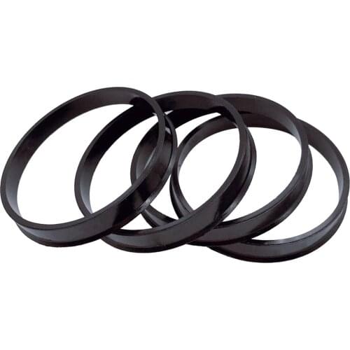 4x Car 66.6mm - 57.1mm Wheel Spigot Hub Centric Bore Center Hubcentric Ring