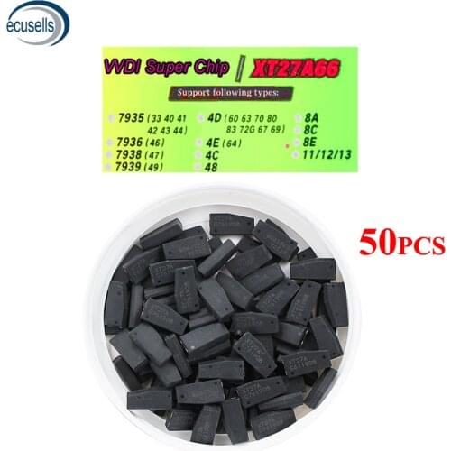 50PCS,Xhorse VVDI Super Chip Transponder for ID46/40/43/4D/8C/8A/T3/47/41/42/45/ID46 for VVDI2 VVDI Key Tool /Mini Key Tool