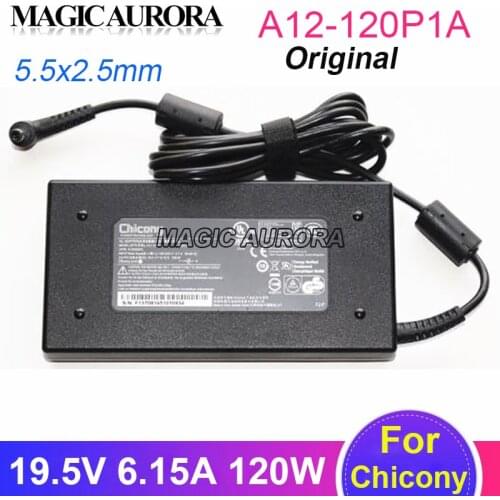 A12-120P1A Power Supply Adapter 19.5V 6.15A For MSI GE60 GE70 GE72 GS60 GS70 GP60 GP70 GX6 PRO-247 MS-16J5 Gaming Laptop Charger