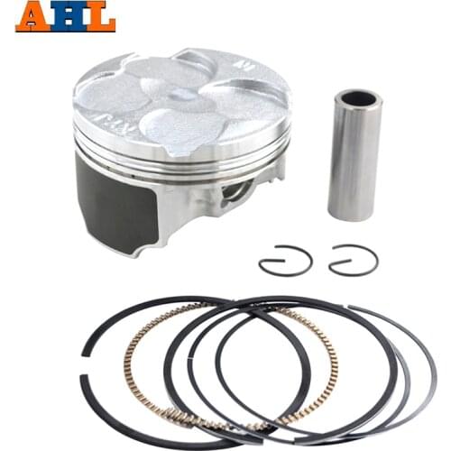 AHL STD 76--77mm Motorcycle Piston Kit Pin Rings Clips Set For HONDA CBR250 CBR 250 2011-2013 CRF250L CRF250 L 2013-2016