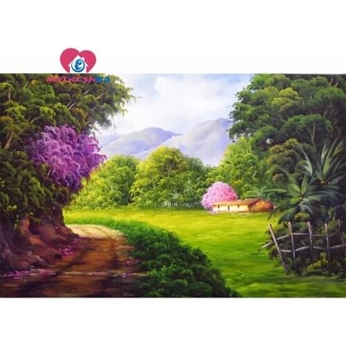 Diamond mosaic pictures landscape nature 5d diy diamond painting full drill resin Cross-stitch kits 5d rhinestone art Crafting