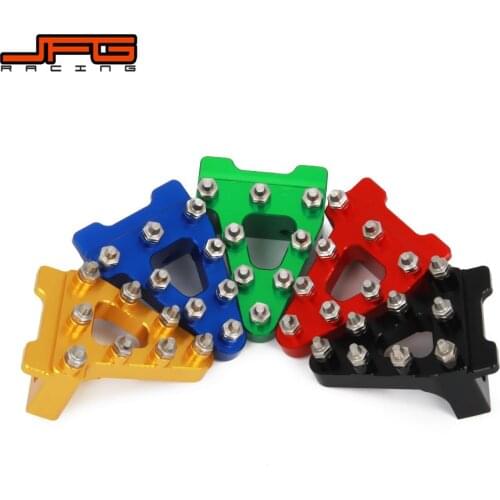 Motorcycle CNC Aluminum Brake Pedal Tip For SDG SSR COOLSTER 70 90 107 110 125CC dirt pit bike For HONDA CRF50 XR50