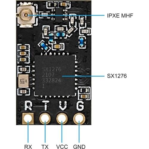 BETAFPV ELRS Nano Receiver ExpressLRS 2.4G 915MHz /868MHz Nano RX Long Range Receiver for RC Drone FPV Long Range Quadcopter