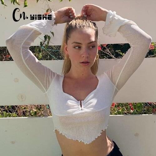 Прозрачные блузки CNYISHE China At AliExpress