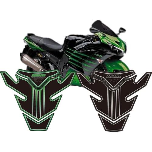 For Kawasaki ZZR1400 ZZR 1400 2006-2016 Motorcycle 3D Tank Pad Protective Cover Decals Stickers 2007 2008 2009 2010 2011 2012