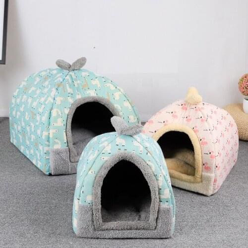 Dog Bed House Warm And Comfortable Cat Bed Closed Pet House Removable And Washable Pet Supplies Suitable For Small Dogs And Cats