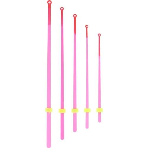 5Pcs Mini Winter Ice Fishing Rod Top Tip Carbon Fiber Winter Fishing Pole Fishing Accessories