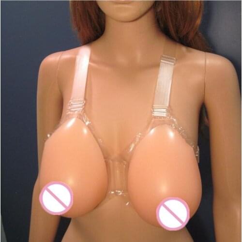 New False Artificial Breasts Silicone Forms Fake Boobs Realistic Silicone Crossdresser Shemale Cosplay Latex Shapewear Bras
