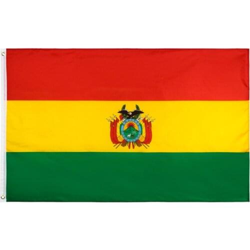 Hanging 90*150 CM BOL Plurinational State of Bolivia Flag For Decoration