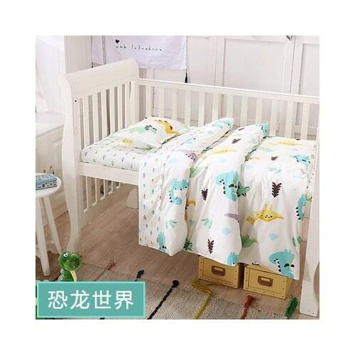 With Filling! Children Newborn Baby Bedding Set Girls And Boys cama infantil Child Bedroom Decor Baby Blanket Duvet/Sheet/Pillow
