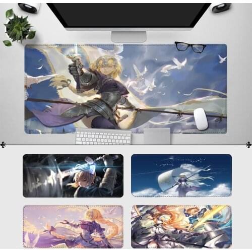 High Quality Fate Grand Order Gaming Mouse Pad Gaming MousePad Large Big Mouse Mat Desktop Mat Computer Mouse pad For Overwatch