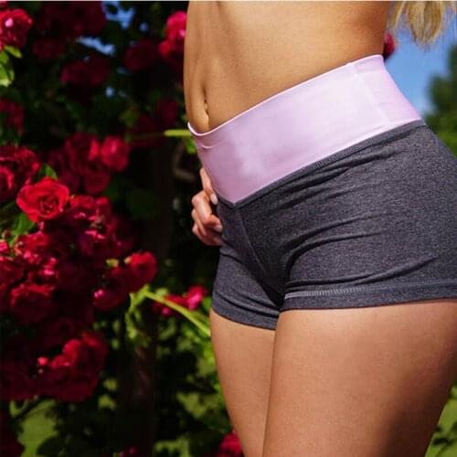 Summer Shorts for Women powder white stiching Slim women shorts quick-drying High Waist shorts women