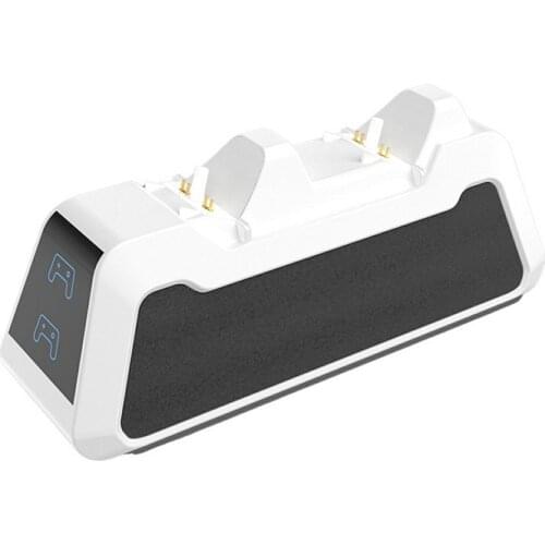 Wireless Controller Charger Gamepad Charging Station For PS5 Wireless Controller Dual Charger Handle Seat