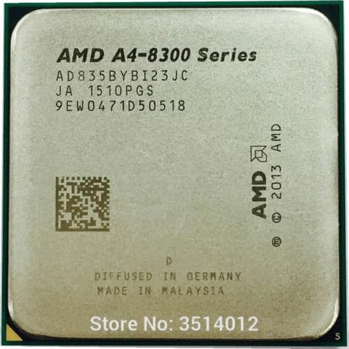 AMD A4-Series PRO A4-8350B A4 8350 3.5 GHz Qual-Core CPU Processor AD835BYBI23JC Socket FM2