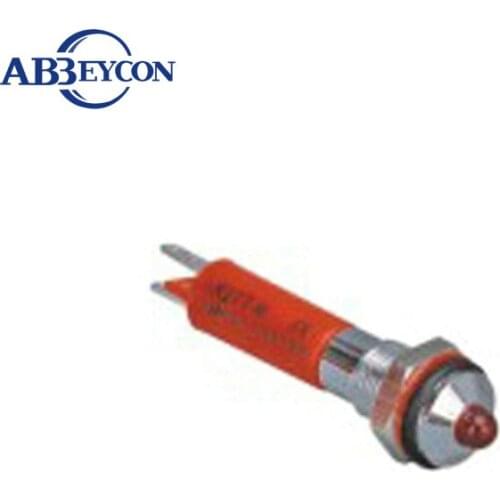 ZS09 6mm Dia can be directly connected to 3v 6v 12v 24v LED pilot light
