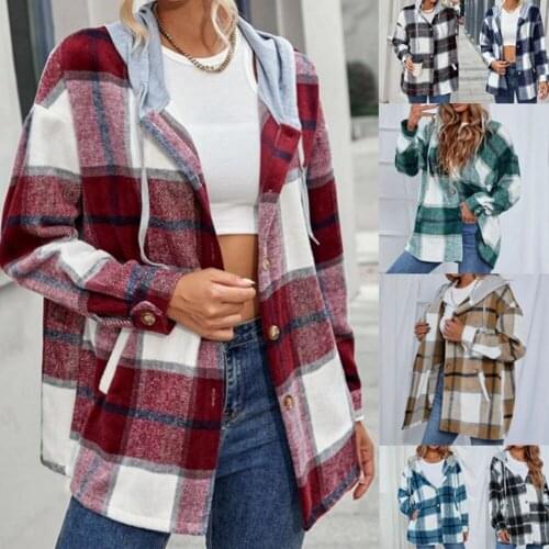 HRDGGDR Women's Sheepskin Coats With A Hood