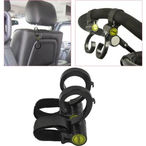 85DE Baby Stroller Hook Multifunctional 360 Basket Strap Bag Hanger Grip Accessories