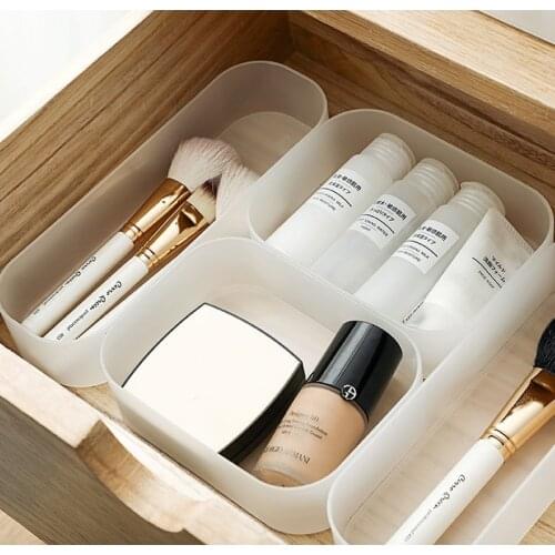 Makeup Storage Desktop Storage Box With Lid Cosmetic Drawer Organizer Home Make Up Jewelry Storage Box Sundries Container