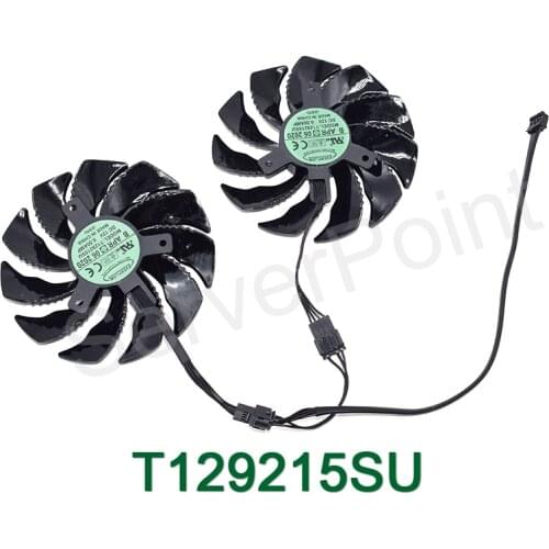 Brand New Graphics Card Cooler Fan DC 12V 0.5A 12V 4Pin 2PCS A Pair Fan For GTX 1060 1070 GTX1060 GTX1070