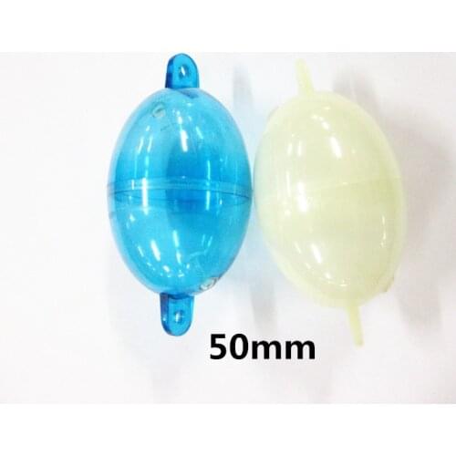 Bobber float blue fishin float luminous fishing float 50mm float