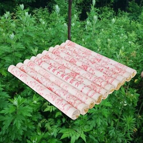 Q1FB 10Pcs 15 Years Aging Moxa Roll Stick Moxibustion Acupuncture Massage Therapy New