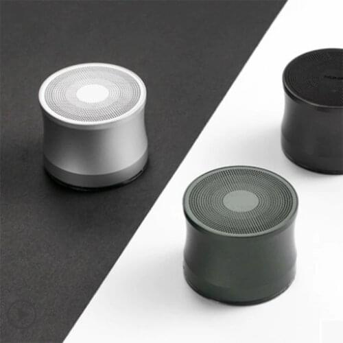 A109 Smart Home Remote Control Speaker Metal Heavy Bass Bluetooth Speaker Stereo Sound Quality Is Compact Simple and Practical