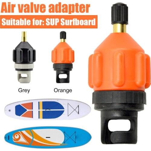 Rowing Boat Air Valve Adaptor Sup Board Kayak Pump Adapters Inflatable Air Valve Attachment Kayak Accessory Parts Kayak Boat