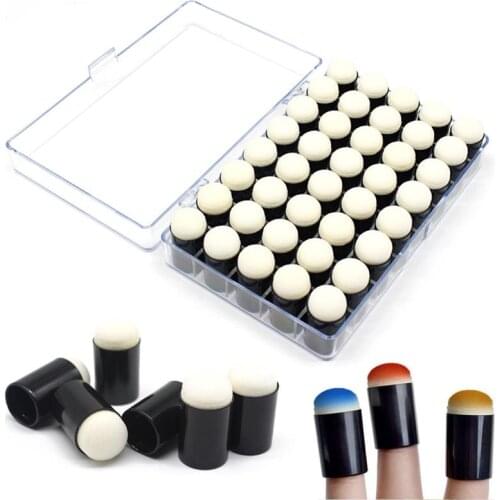 Sponge Daubers Finger Foam Handmade DIY Craft Inking Staining Painting Tool Scrapbooking Painting Set 2021 New