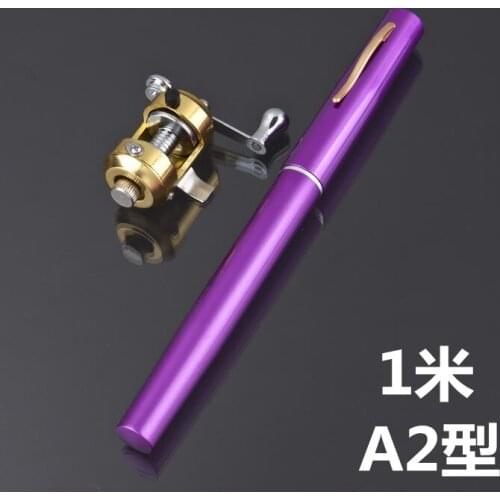 EMMROD 1M Pocket Fish Pen Pocket Fishing Rod Mini Winter Ice Fishing Rod Type A2 Free Shipping