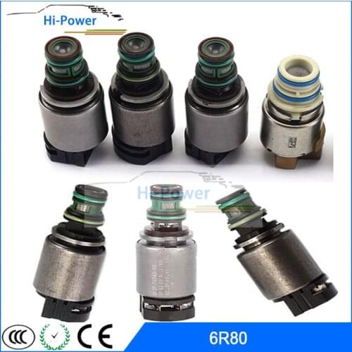 7PCS/Set Auto Transmission control Valve Body Solenoid Kit For MERCURY FORD F150 F-150 Mazda Lincoln Mountaineer Explore