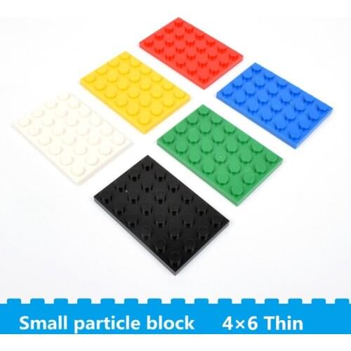 4×6 small particles building blocks Enlightenment education compatible with other acessories block spare parts toys for children