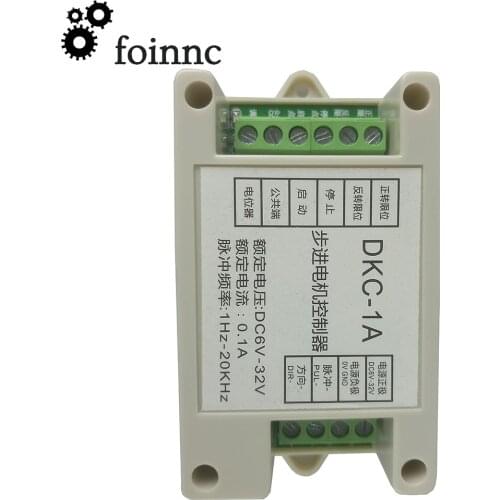 Stepper motor controller DKC-1A 1-20kHz pulse frequency adjusts speed by potentiometer for stepper motor drive