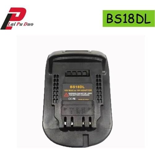 BAT611 BS18DL 18V For Bosch Li-ion Battery BAT609 For DEWALT 20V MAX Lithium Battery dapter BAT610