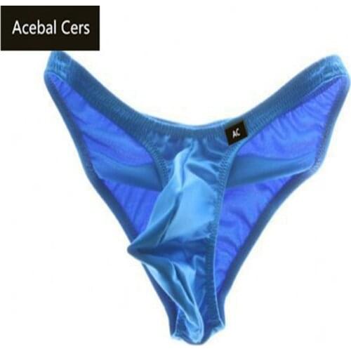 TM Mens underwear Acebal Cers mens bikini low-cut sexy G-string underwear low-waist sexy mens underwear XXL XL L M