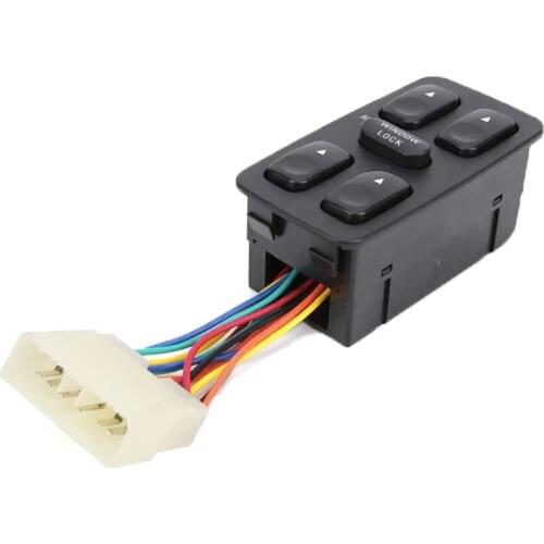 New Front Left Driver Side Electric Power Master Window Switch 9357028001 For 1992-1994 Hyundai Elantra Galloper 93570-28001