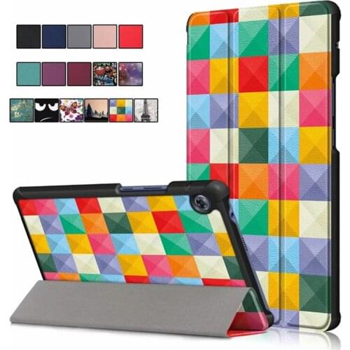 Funda For Huawei Matepad T8 Case Smart Painted Folding PU Leather Stand Tablet Case For Matepad T8 Cover 8.0 inch