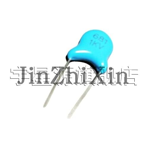 Directly insert high - voltage porcelain capacitor 1000V 1KV 221K/331K/471K/561K/681K/102M 10% PCS