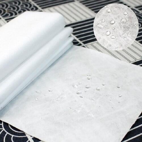 1M/10M/20M Fusible Interlining Nonwoven Fabric Easy Iron On Fabric Double Faced Adhesive For Clothes
