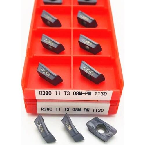 R390 11T308 PM 1130 Carbide inserts for lathe metal cutting tools for indexable cutting tools Turning Insert