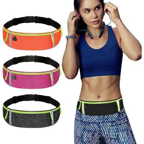 Waterproof Running Waist Bag Outdoor Sports Leisure Running Belt Bags Women for Phone Jogging Bags for Women Men Lady