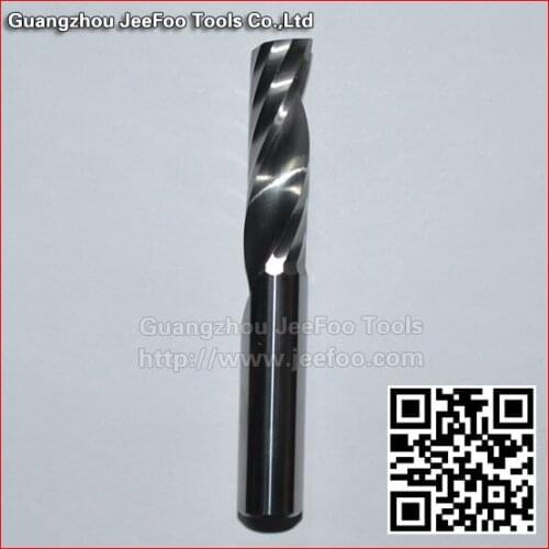 10*35mm One Spiral Flute Bits Tungsten Carbide End Mill Engraving Tool Bits Wood Router Bits Cutting Tool