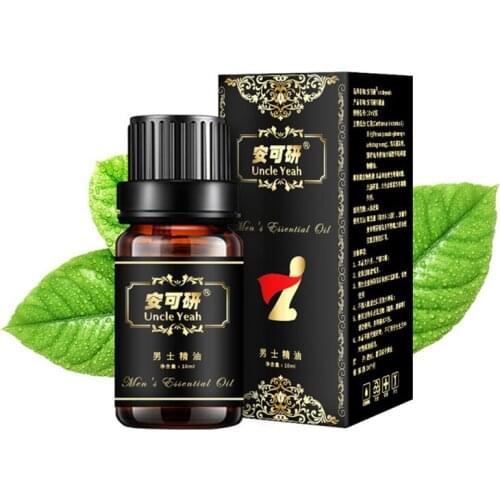 10ML Men Penis Enlargement Essential oil Increase Size Erection Sex Products Plant extracts Anti-Premature Aphrodisiac for Man
