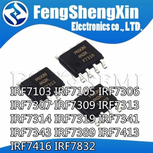 10pcs/lot F7389 IRF7389 IRF7389TRPBF Power MOSFET SOP-8