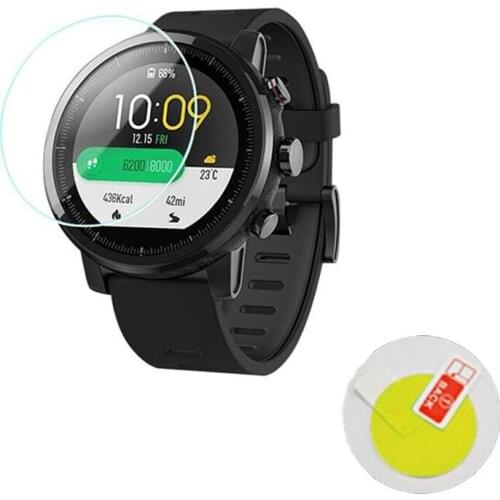2x Soft TPU Ultra Clear Protective Film For Xiaomi Huami Amazfit Stratos Pace 2/2S Sport Smart Watch Full Screen Protector Cover