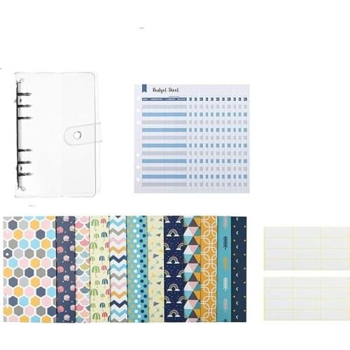 27 Pcs Budget Planner Organizer Cash Envelope System for Budgeting Envelopes 12 Patterns Budget Money Envelopes
